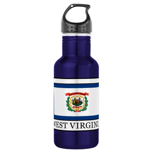 West Virginia Water Bottle (Front)