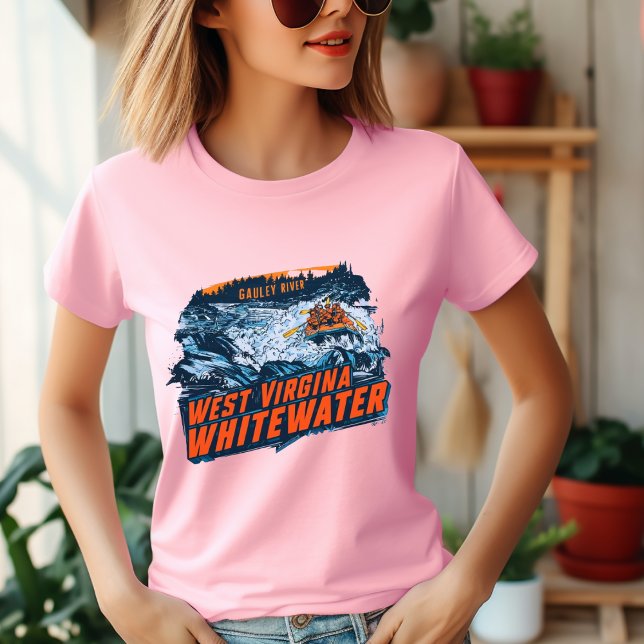 West Virginia Whitewater T-Shirt (Creator Uploaded)