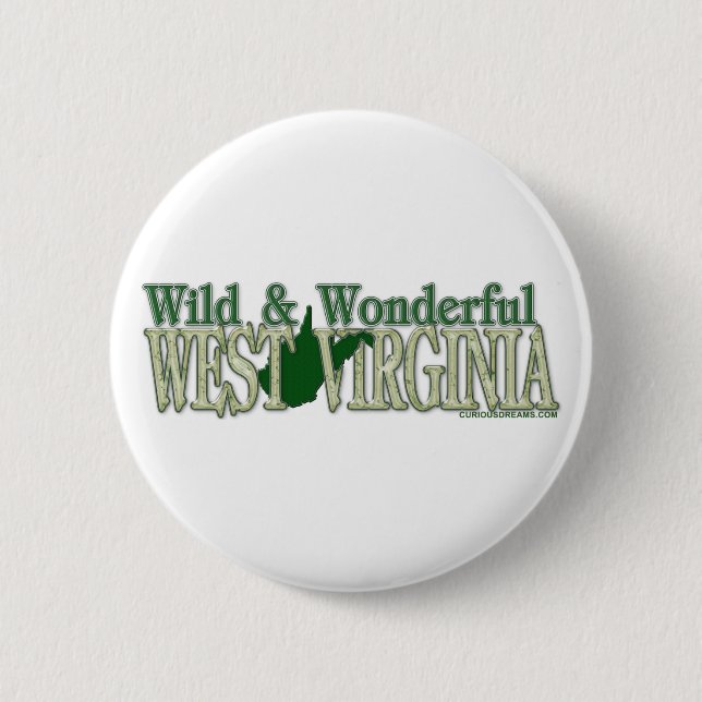 West Virginia Wild and Wonderful_2 Button (Front)