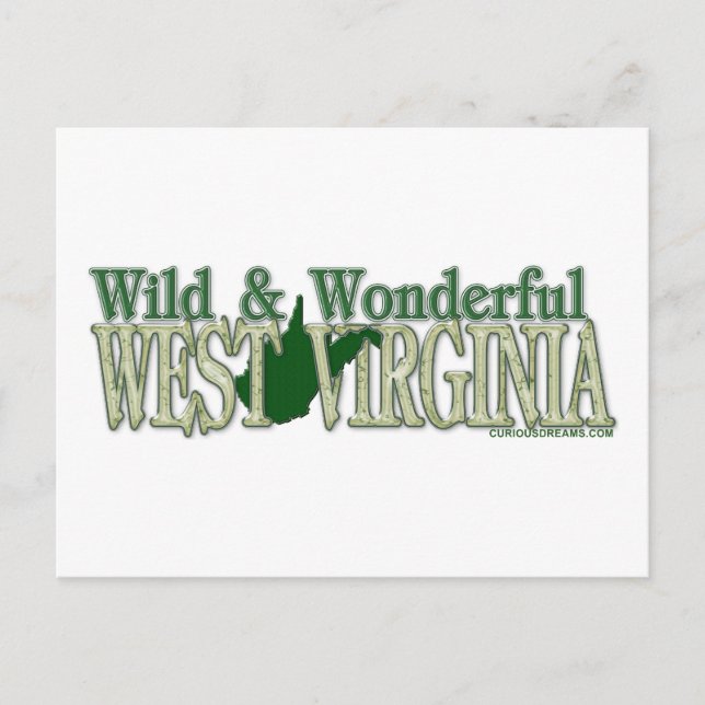 West Virginia Wild and Wonderful_2 Postcard (Front)