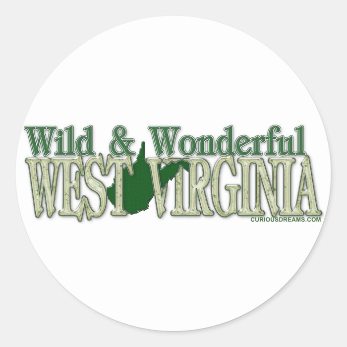 West Virginia Wild and Wonderful_2 Sticker