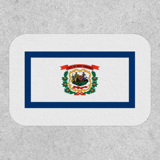 West Virginian Flag, Flag of West Virginia Patch (Front)