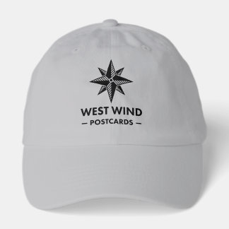 West Wind Postcards Black Logo Essentials Hat