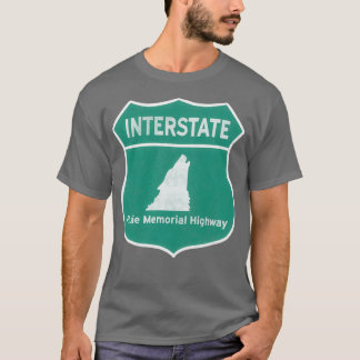 West Wing Pluie Memorial Highway Wolves Only T-Shirt