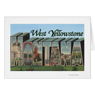 West Yellowstone, Montana Cards