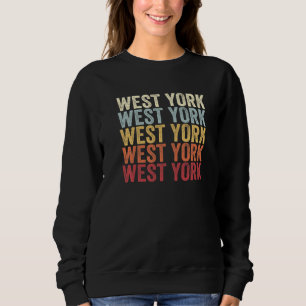 West York Pennsylvania West York PA Retro Vintage  Sweatshirt