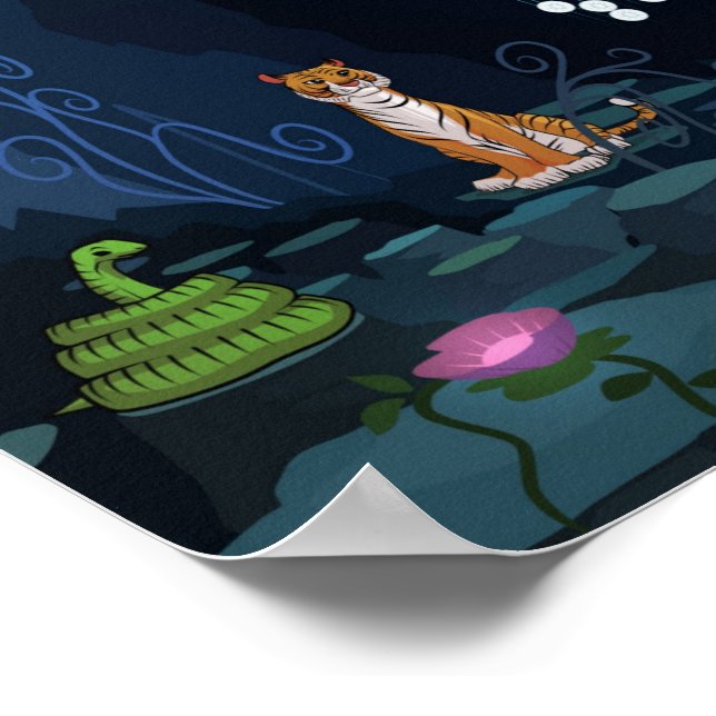 Westbound Wildlife poster (Corner)