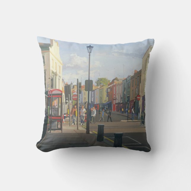 Westbourne Grove Throw Pillow (Front)