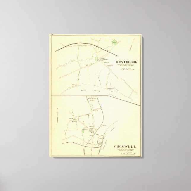 Westbrook, Cromwell Canvas Print (Front)