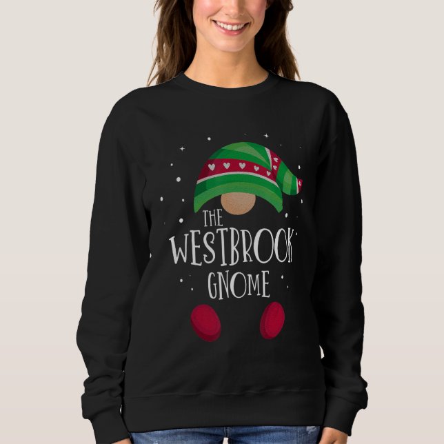 Westbrook Gnome Family Matching Christmas Pajamas Sweatshirt (Front)