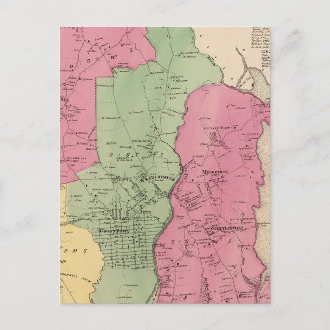 Westchester, NY Postcard (Front)