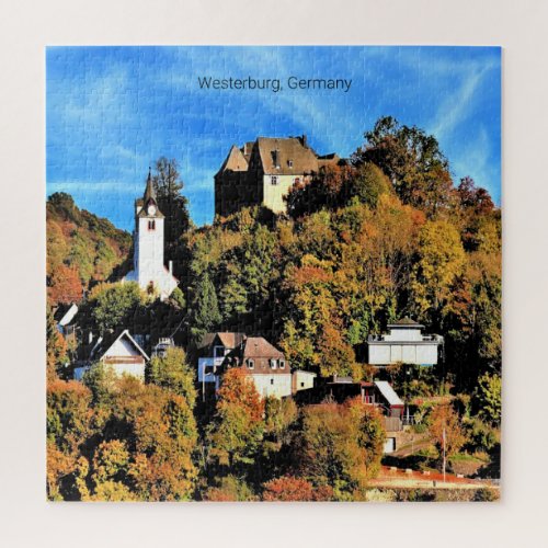 Westerburg Germany scenic photograph Jigsaw Puzzle