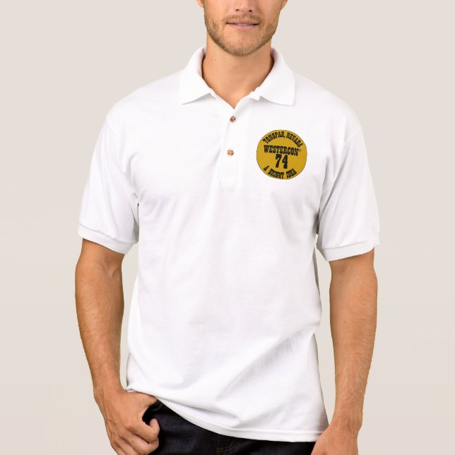 Westercon 74 Polo Shirt (Front)