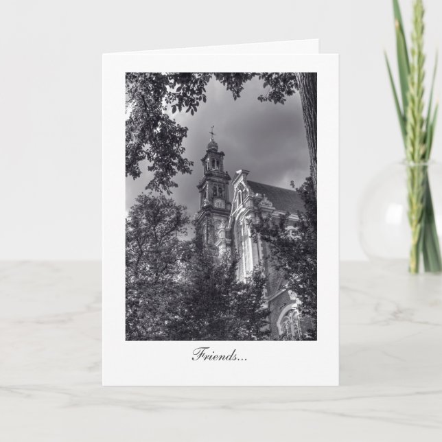 Westerkerk, Amsterdam Church - Friends Card (Front)