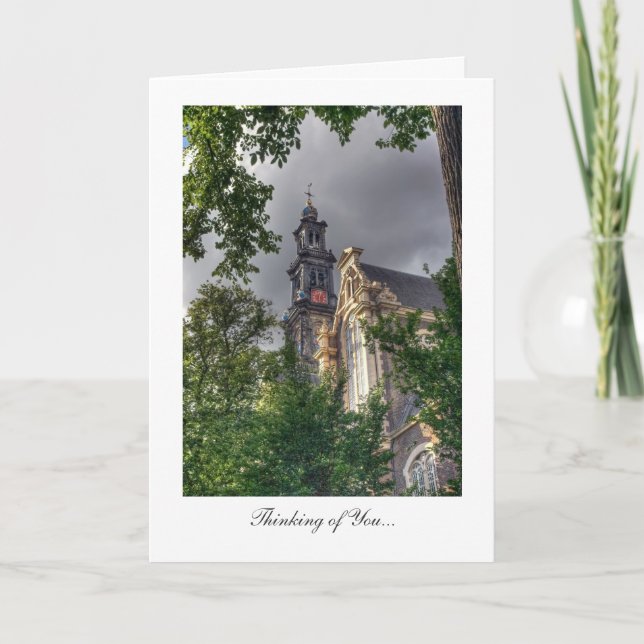 Westerkerk, Amsterdam Church - Thinking of You Card (Front)