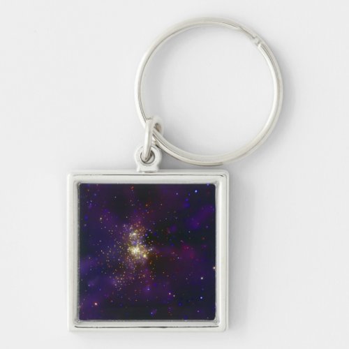 Westerlund 2 a young star cluster keychain