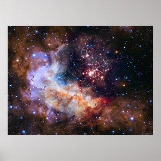 Westerlund 2 — Hubble Space Telescope Poster