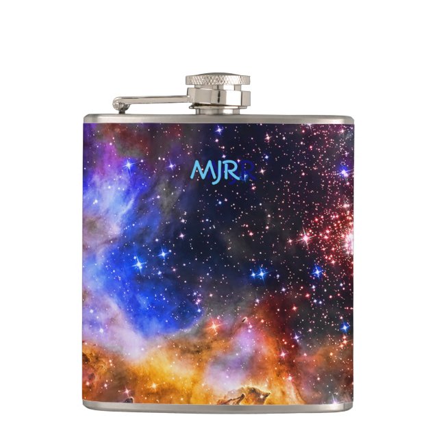 Westerlund 2 in Carina Constellation Space Picture Flask (Front)