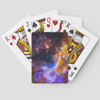 Westerlund 2 in Carina Constellation Space Picture Poker Cards