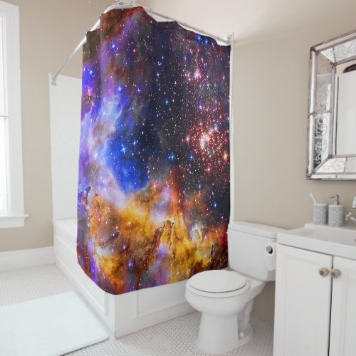 Westerlund 2 in Carina Constellation Space Picture Shower Curtain