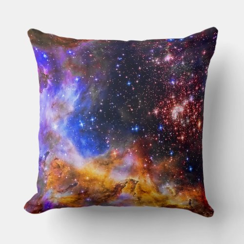 Westerlund 2 in Carina Constellation Space Picture Throw Pillow