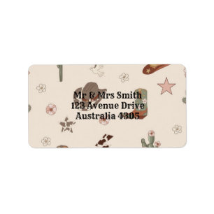 Western Address Labels