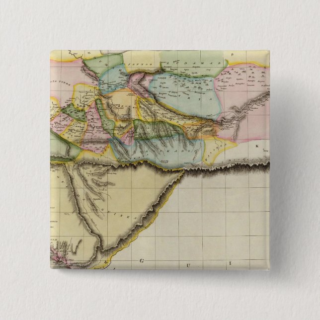 Western Africa Pinback Button (Front)