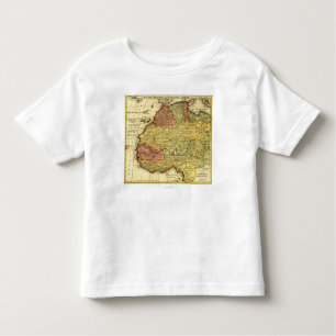 Western AfricaPanoramic MapWestern Africa 2 Toddler T-shirt