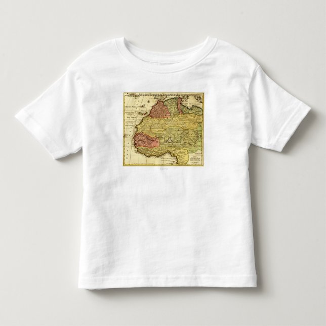 Western AfricaPanoramic MapWestern Africa 2 Toddler T-shirt (Front)