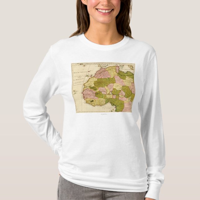 Western AfricaPanoramic MapWestern Africa 3 T-Shirt (Front)