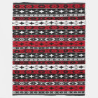 Western American Indian Fleece Blanket