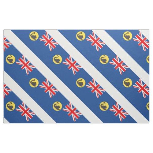Western Australia Flag Fabric