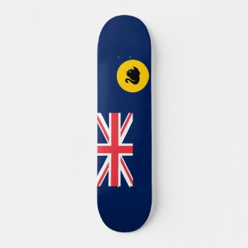 Western Australia Flag Skateboard by YLGraphics at Zazzle