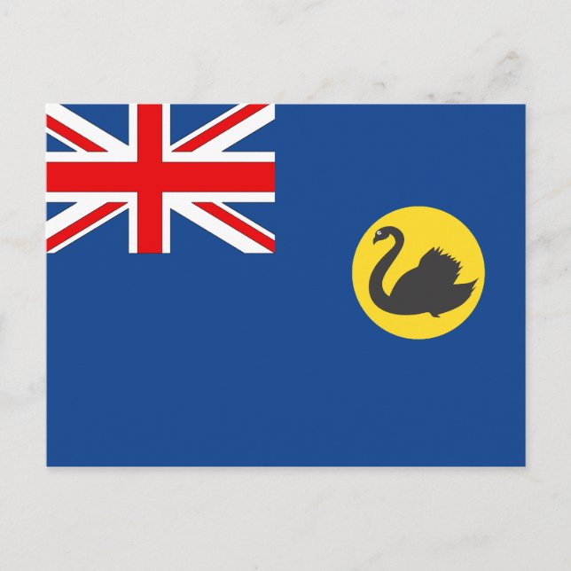 Western Australian Flag Postcard (Front)