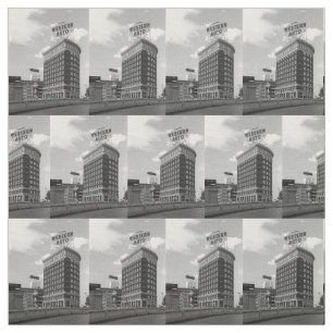 Western Auto Building Photo Fabric