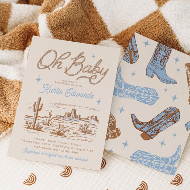 Western Baby Shower Invitation (Creator Uploaded)