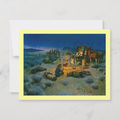 WESTERN BARBECUE PARTY INVITATION ~ EZ2 CUSTOMIZE