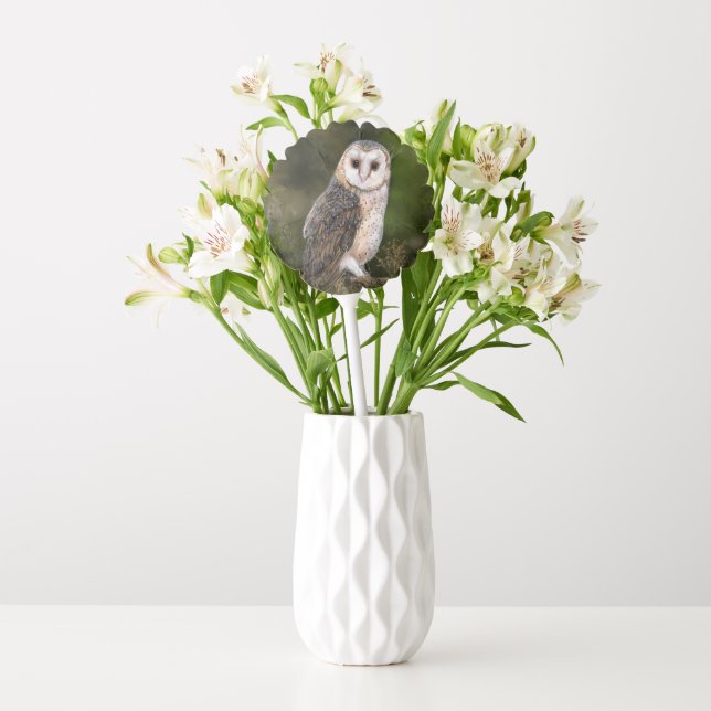 Western Barn Owl Balloon Gift (Vase)