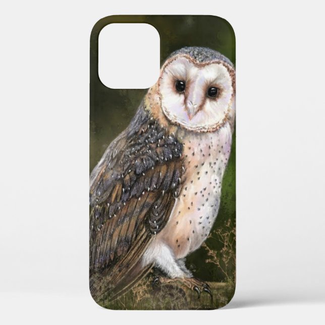 Western Barn Owl Case-Mate iPhone Case (Back)