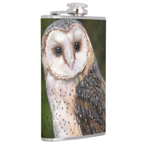 Western Barn Owl Flask