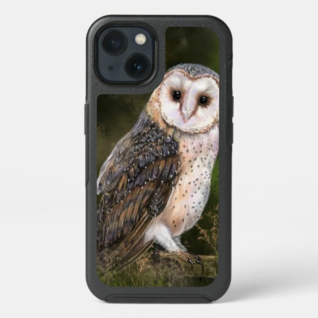 Western Barn Owl Otterbox iPhone Case (Back)