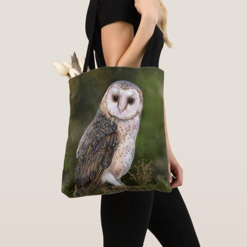 Western Barn Owl Tote Bag