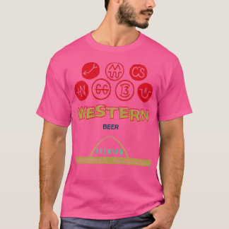 Western Beer Retro Defunct Breweriana T-Shirt
