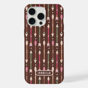 Western Boho Arrows Desert Cowgirl Personalized iPhone 15 Pro Max Case