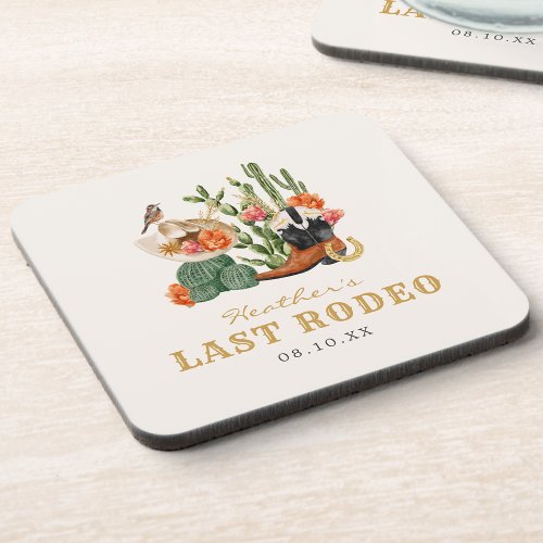 Western Boho Beverage Coaster