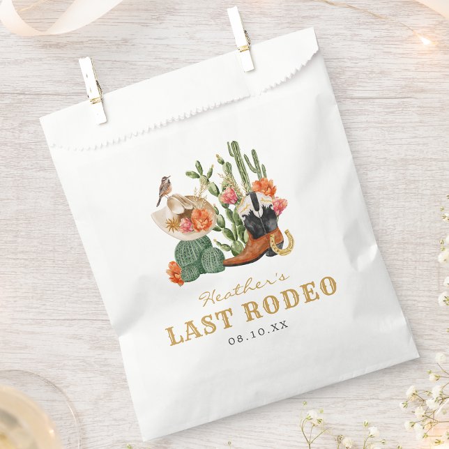 Western Boho Favor Bag (Western Theme Boho Favor Bag by Painted Paperie
)
