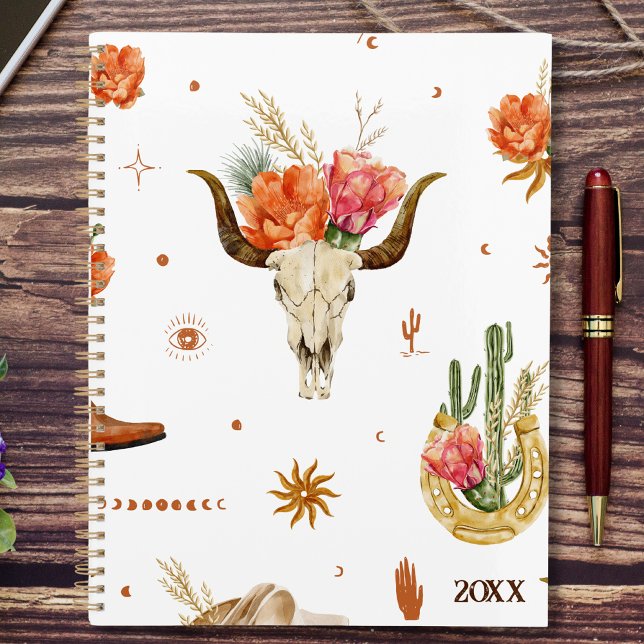 Western Boho Monthly Planner (Creator Uploaded)