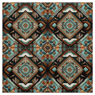Western Boho Pattern Fabric