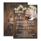 Western Boots & Books Before I do Bridal Shower