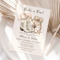 Western Boots or Bow Gender Reveal